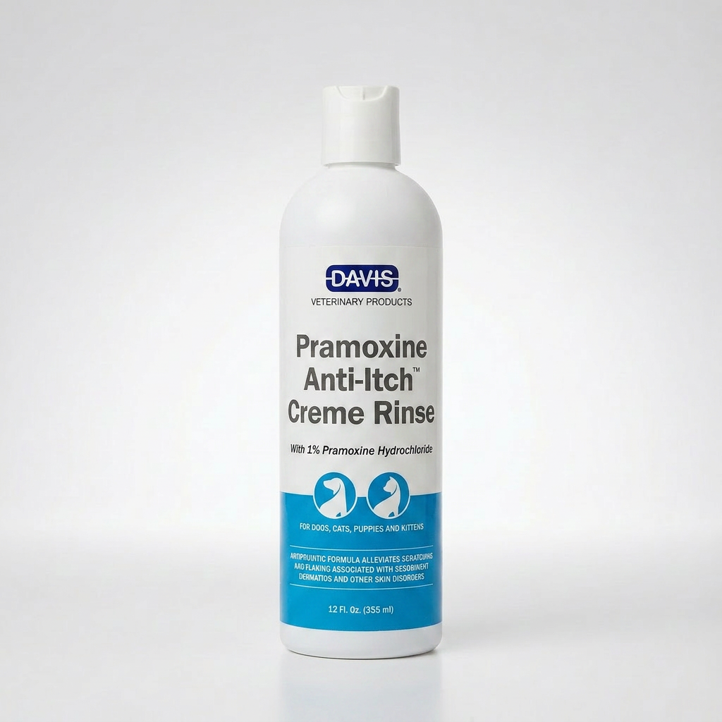 Pramoxine Anti Itch Creme Rinse for Dogs & Cats