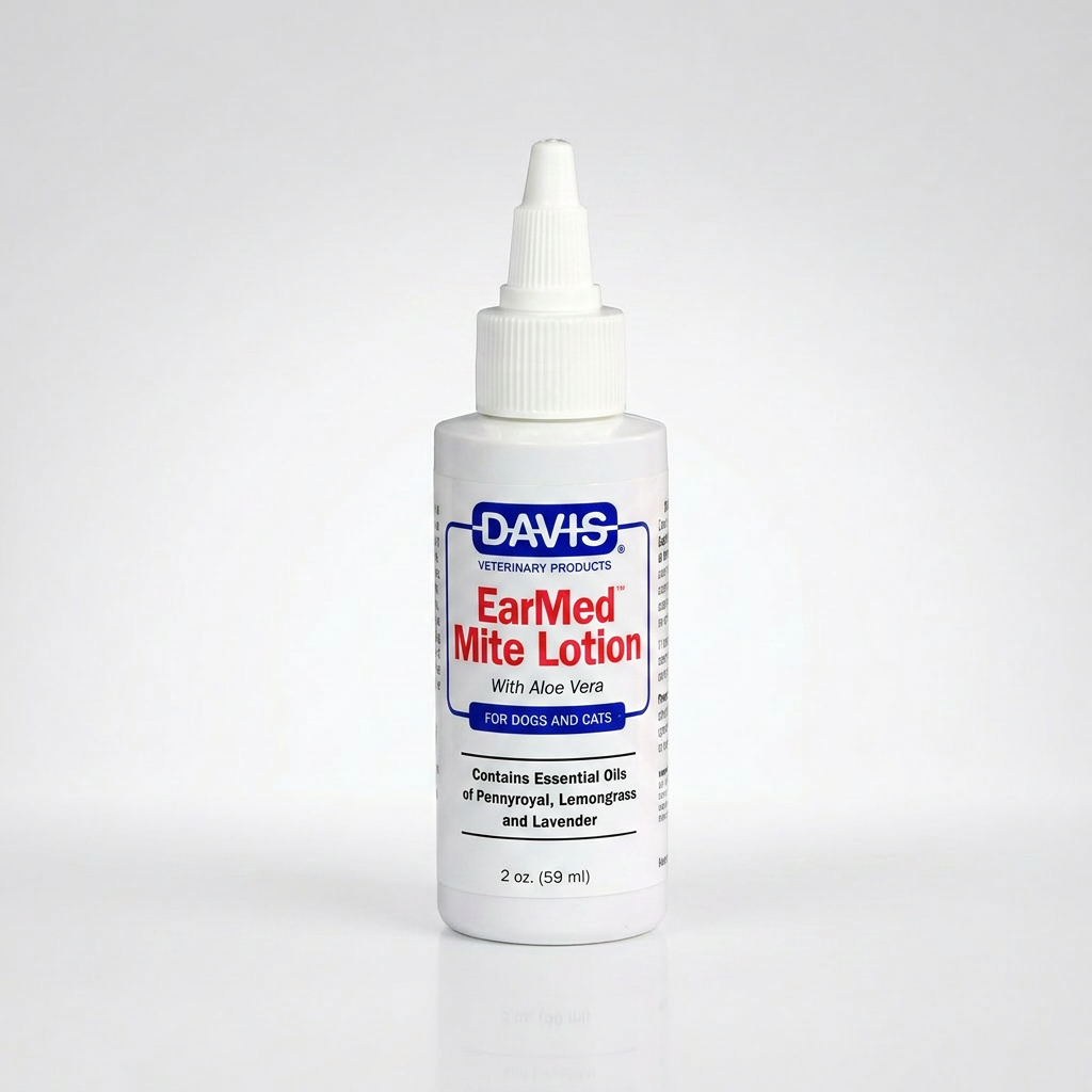 Davis Earmed Mite Lotion for Dogs & Cats