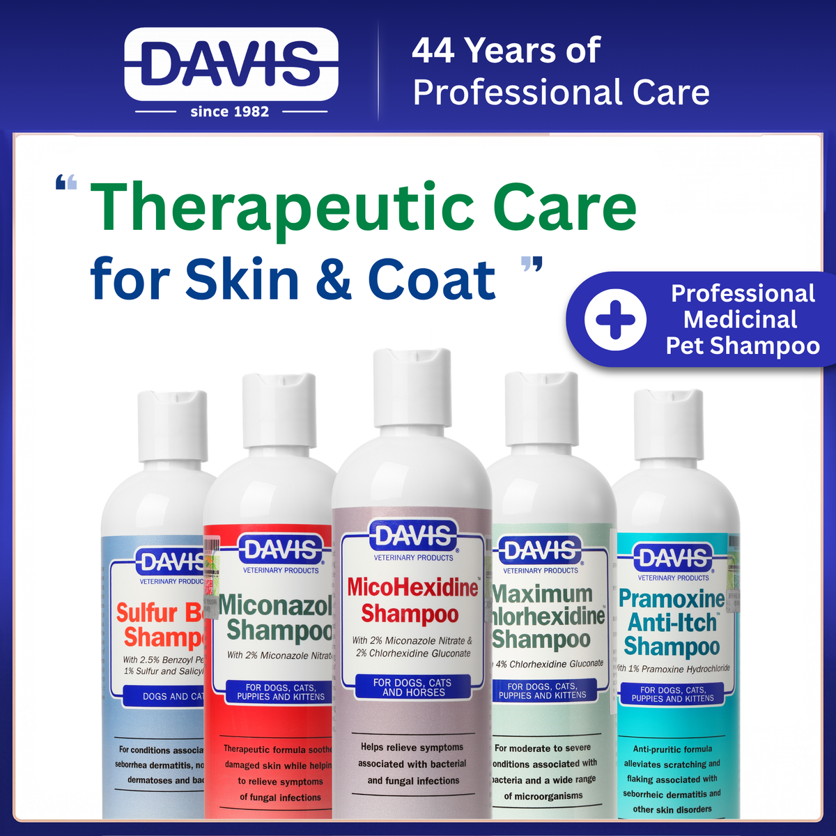 For Skin Infections | Medicated Shampoo Combo