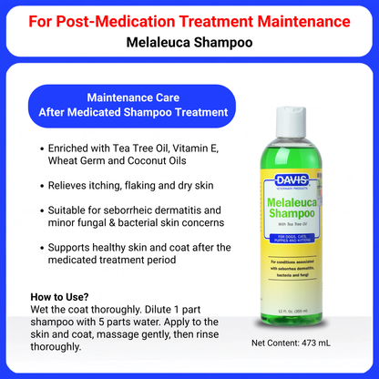 For Skin Infections | Medicated Shampoo Combo