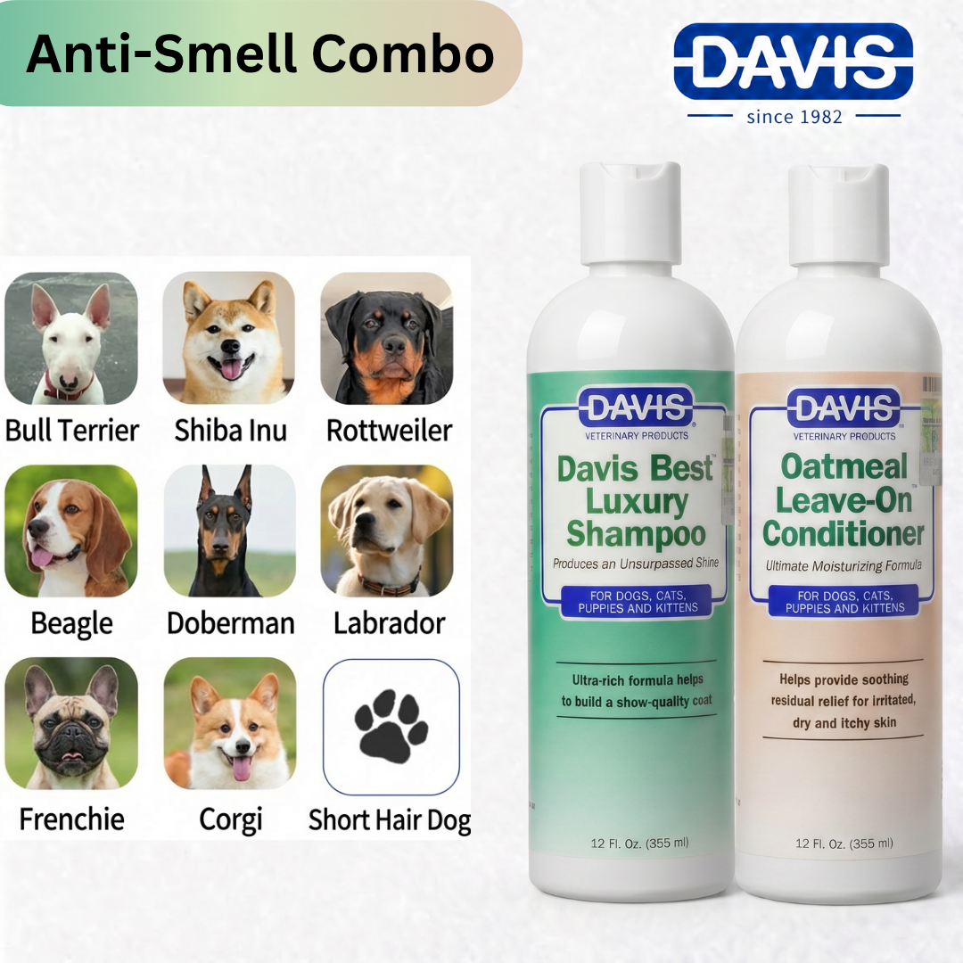 Anti-Smell Combo for Dogs & Cats | Davis