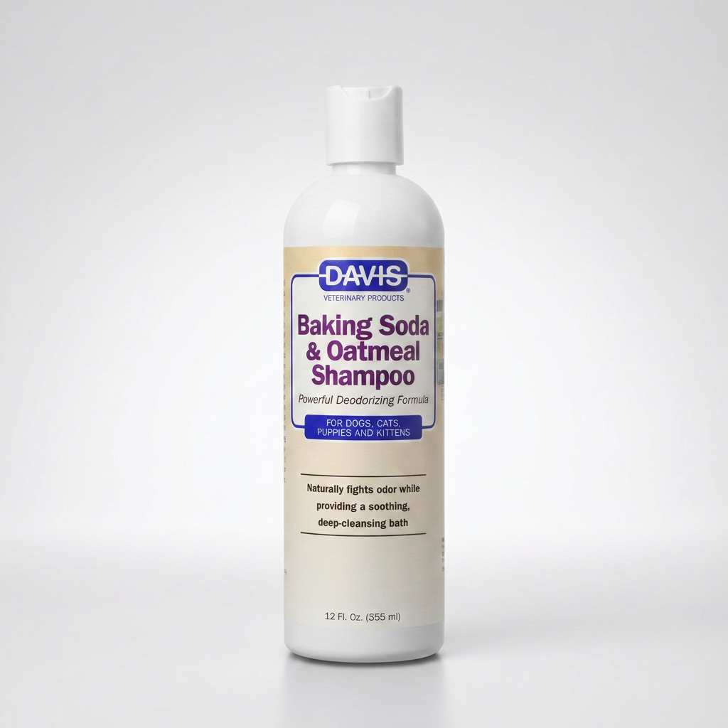 Davis Baking Soda & Oatmeal Shampoo for Dogs & Cats – Skin Relief