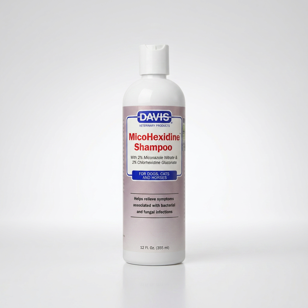 Davis Micohexidine Shampoo for Dogs & Cats Medicated Shampoo