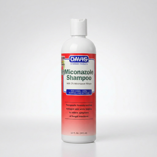 Davis Miconazole Shampoo 2% - Antifungal for Dogs & Cats