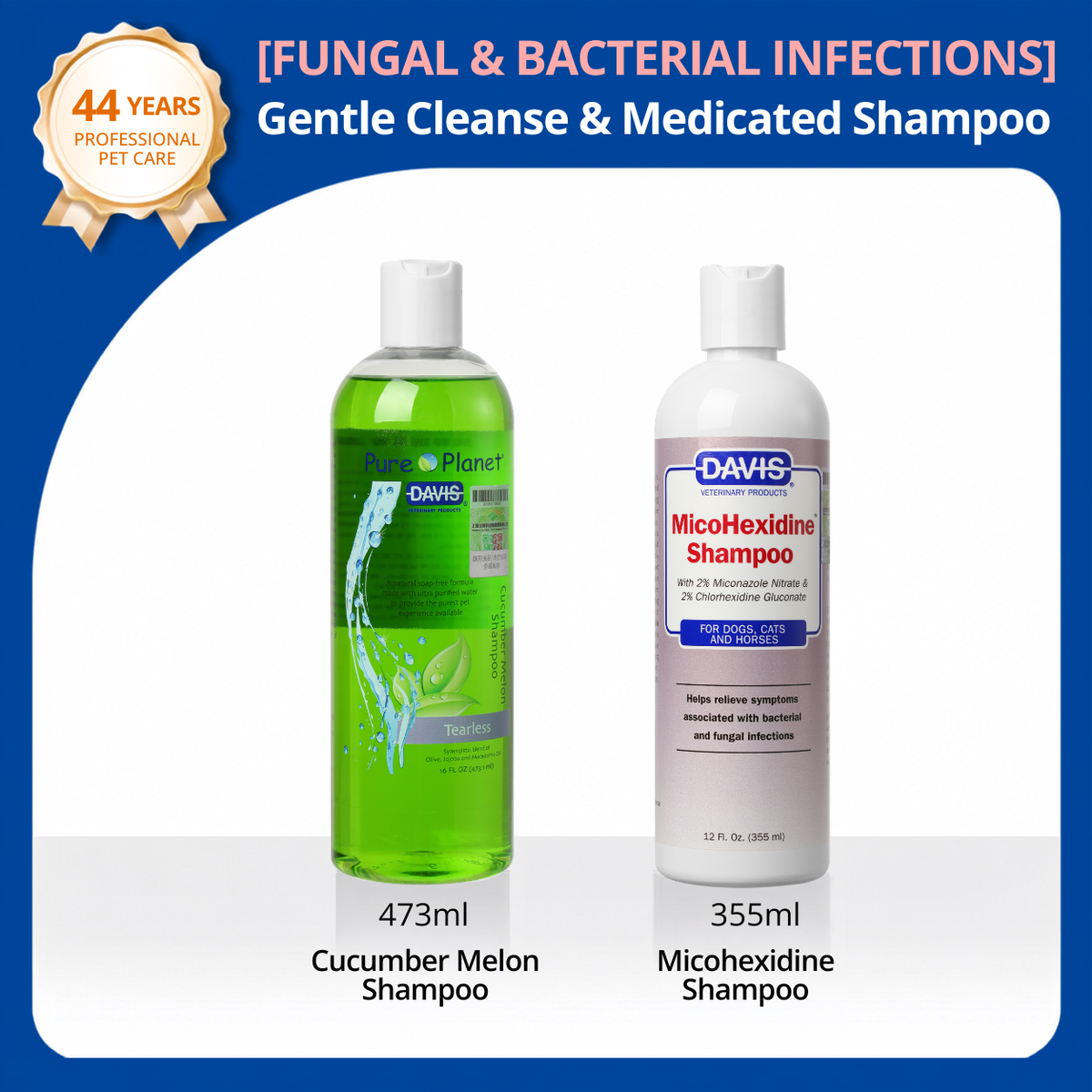 For Skin Infections | Medicated Shampoo Combo