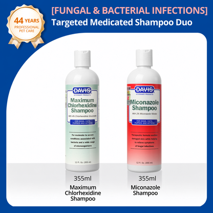 For Skin Infections | Medicated Shampoo Combo