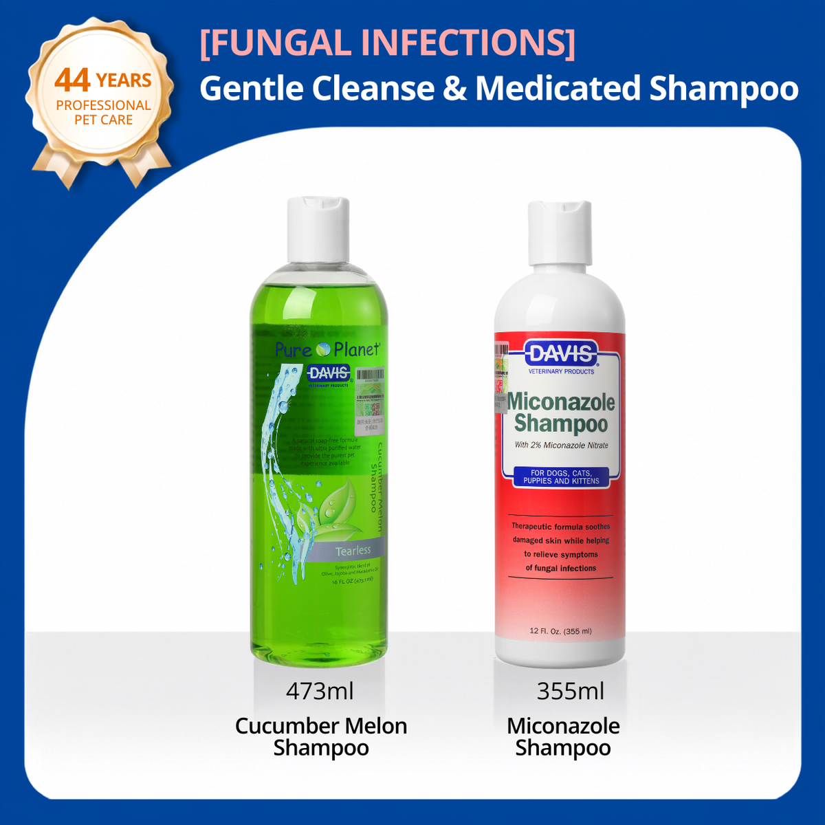 For Skin Infections | Medicated Shampoo Combo