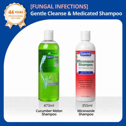 For Skin Infections | Medicated Shampoo Combo