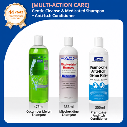 For Skin Infections | Medicated Shampoo Combo