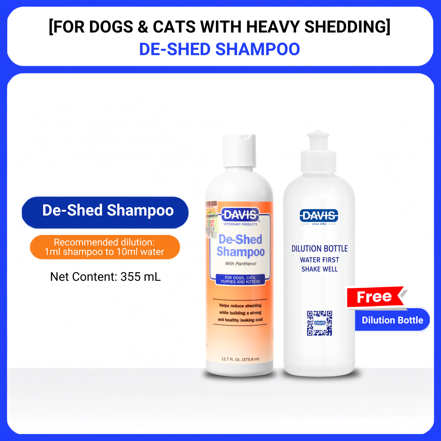 For Heavy Shedding | De-Shed Series Combo