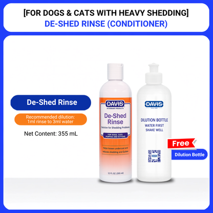 For Heavy Shedding | De-Shed Series Combo