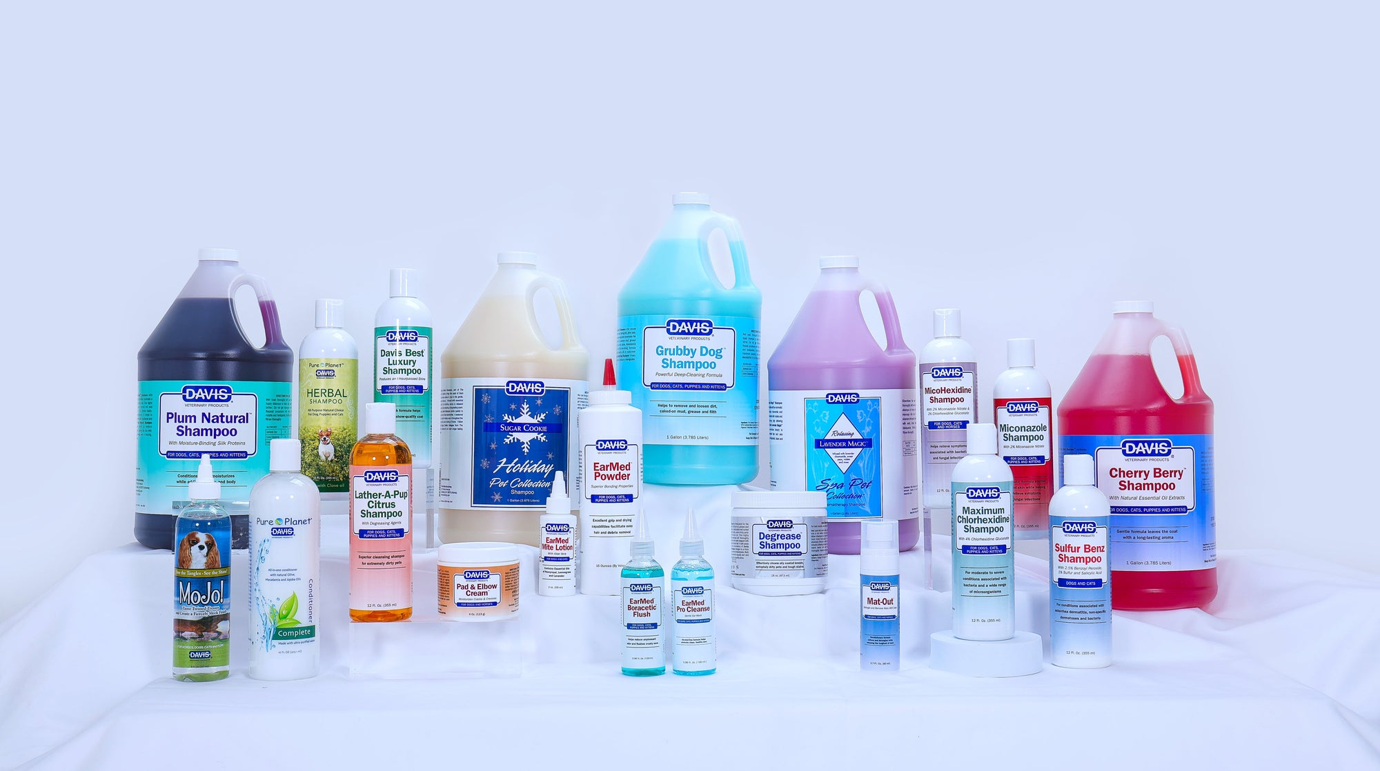 Gentle formulas trusted by groomers